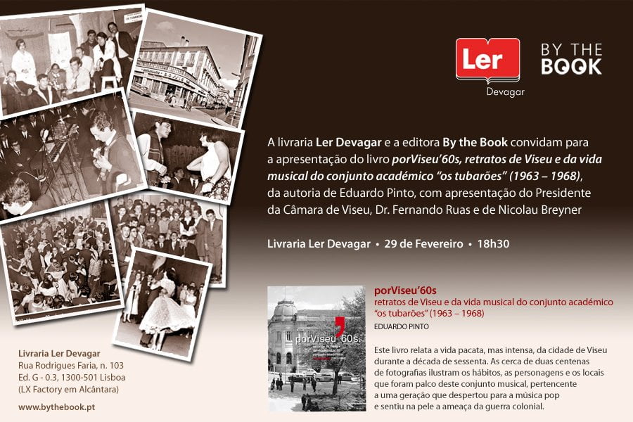É já hoje na Livraria Ler Devagar, às 18h30, a apresentação de mais um Livro da ...