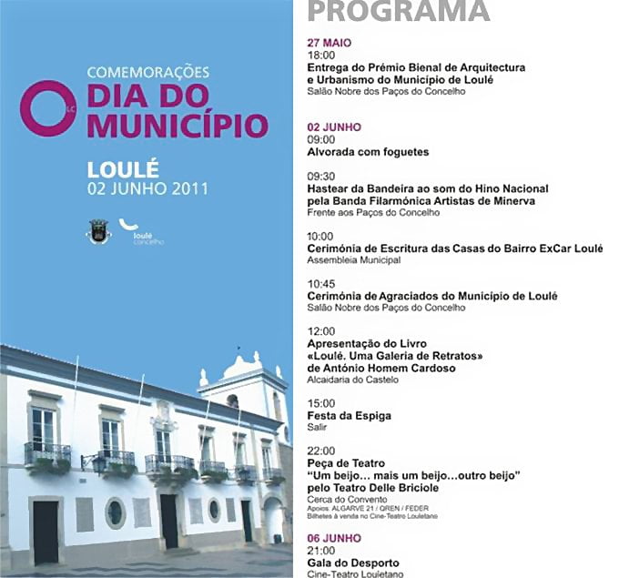 Algarvios: Amanhã apresentação da novidade By the Book: “Loulé, uma galeria de r…