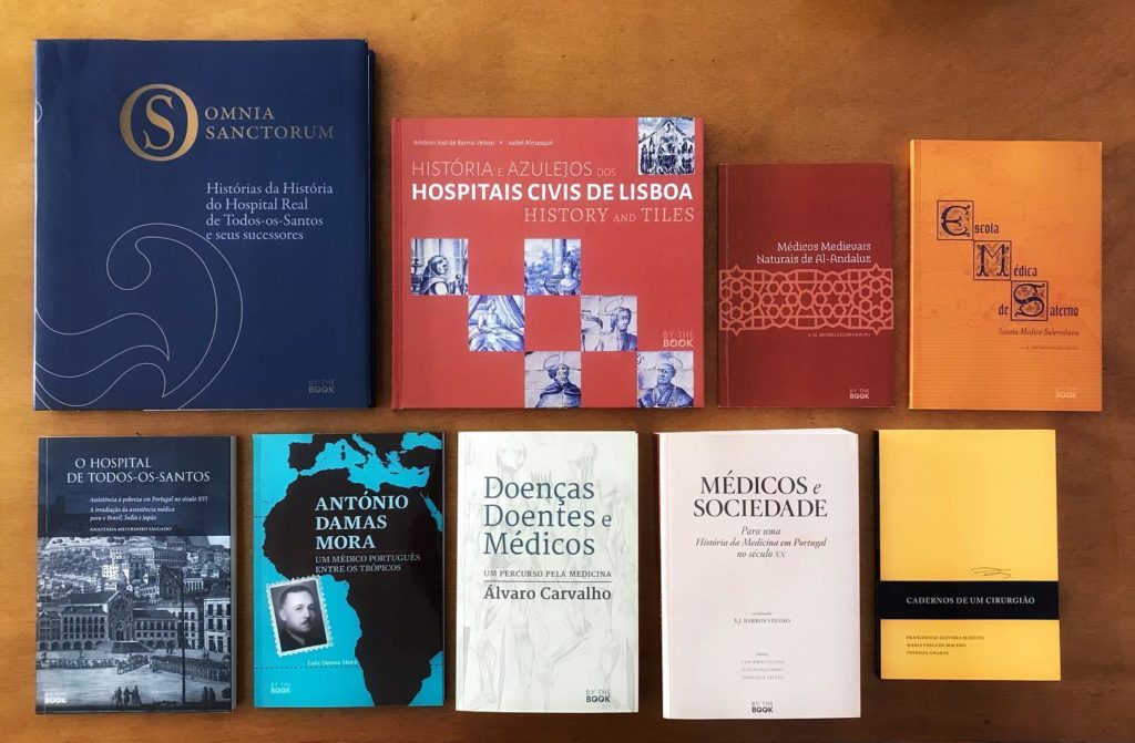Aqui estão todos os nosso livros na área da medicina. Já são alguns #printisno...