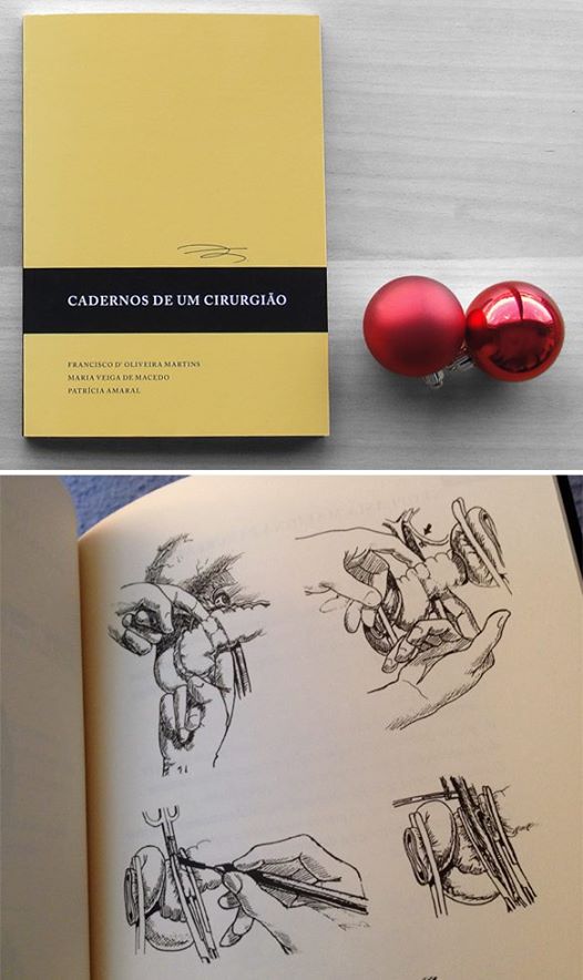 “Cadernos de um cirurgião”:
 Um dos poucos “atlas cirúrgicos” existentes em port…