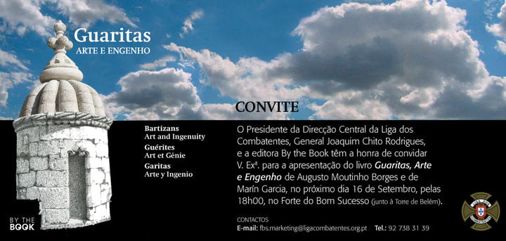 Convite Apresentação “Guaritas, Arte e Engenho”!