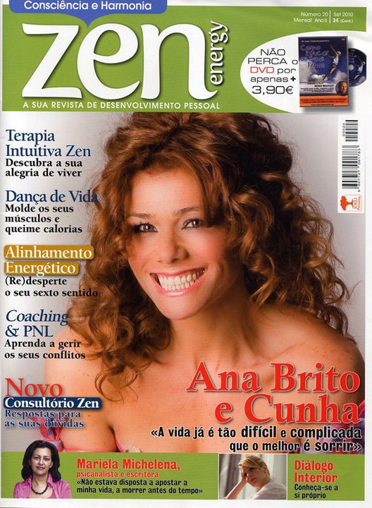 Entrevista a Ana Brito e Cunha na revista Zen e com destaque ao livro “Para Muit…