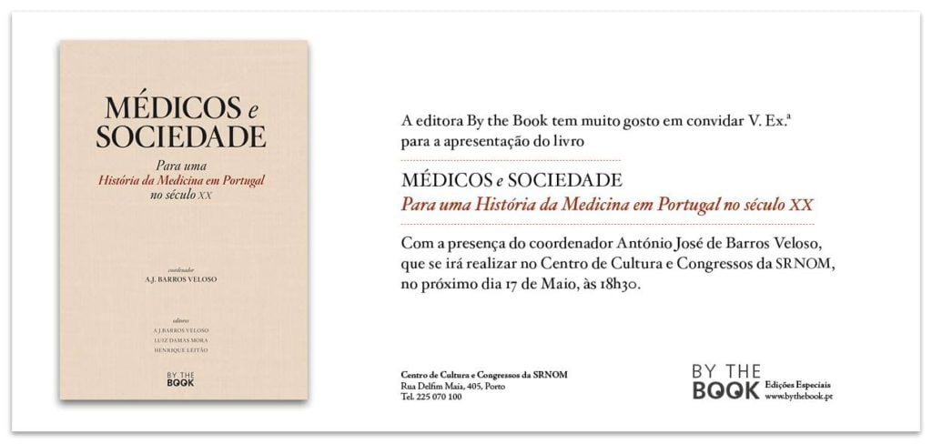 Estimados leitores do Norte:
 Amanhã irá decorrer a apresentação do livro "Médic...