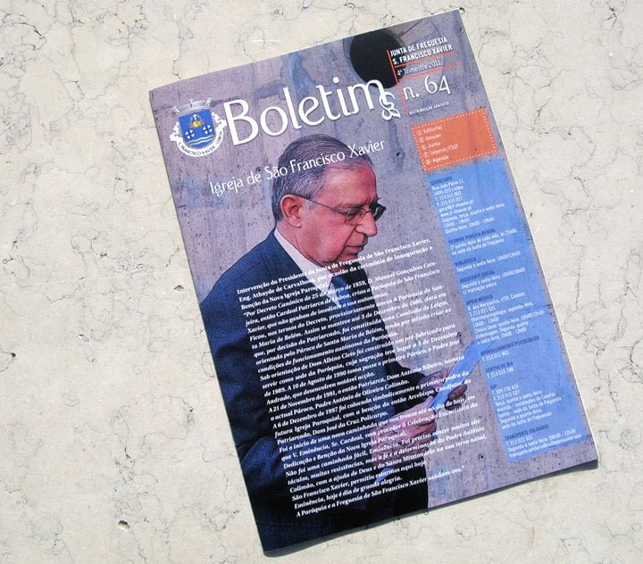 Já está nas casas de São Francisco Xavier a última edição do Boletim da Freguesi…