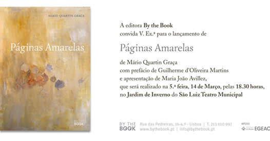 Lançamento do livro “Páginas Amarelas”