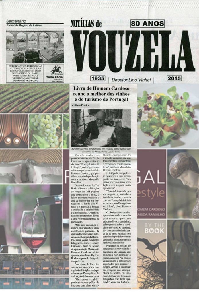 Notícias e sempre boas das apresentações do nosso livro "Portugal:Wine & Lif...