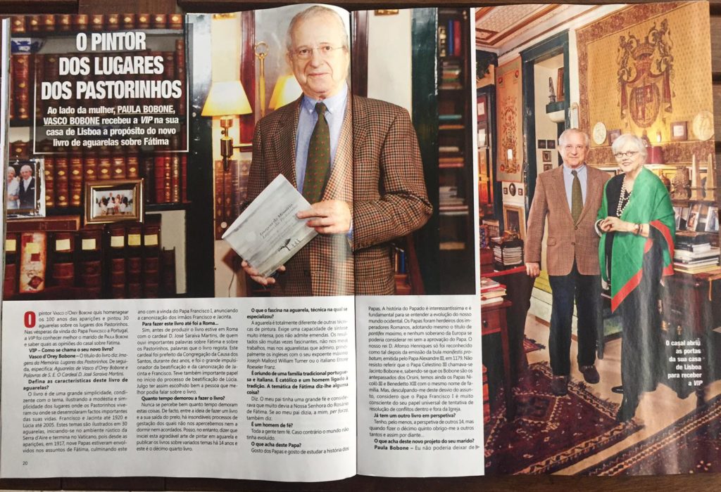Numa grande entrevista à Revista VIP  Vasco d'Orey Bobone fala do seu último liv...
