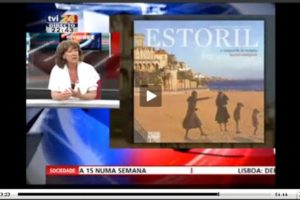 Ontem, a nossa autora Margarida Ramalho, do livro “Estoril, a vanguarda do turis…