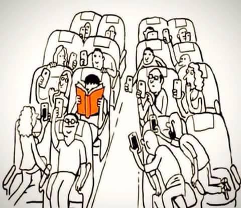 Os livros estarão a tornar-se “aves raras”?
 (autor desconhecido)