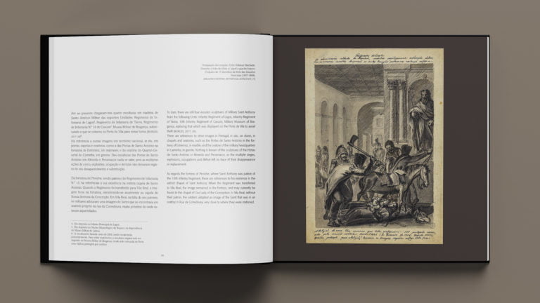 interior do livro Santo Antonio e o Exercito