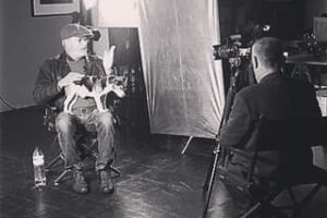 O nosso estimado Autor, @homemcardoso, a ser entrevistado para o programa Fotobo…